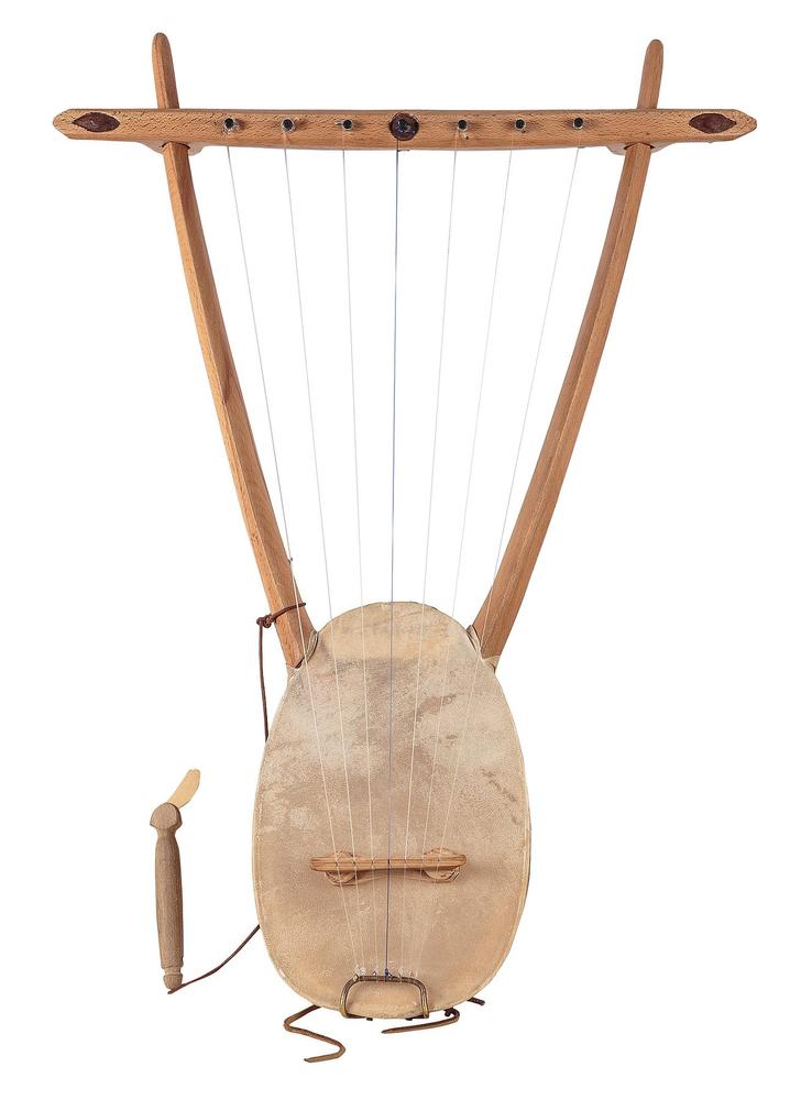 Reconstructed lyre of Apollo