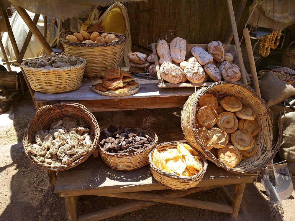 Ancient Greek market and food environment created by Archaeopolis