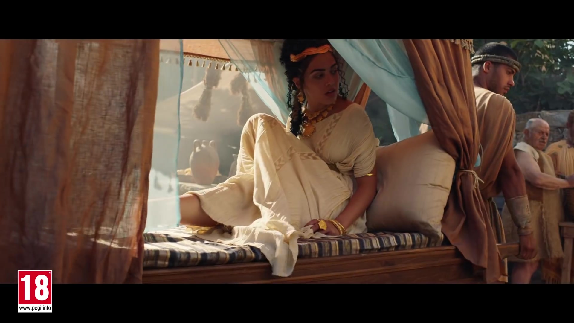 Assassin’s Creed Odyssey Choose Life trailer · historical bedchamber environment Historical bedchamber environment seen in the Assassin’s Creed Odyssey Choose Life live-action trailer