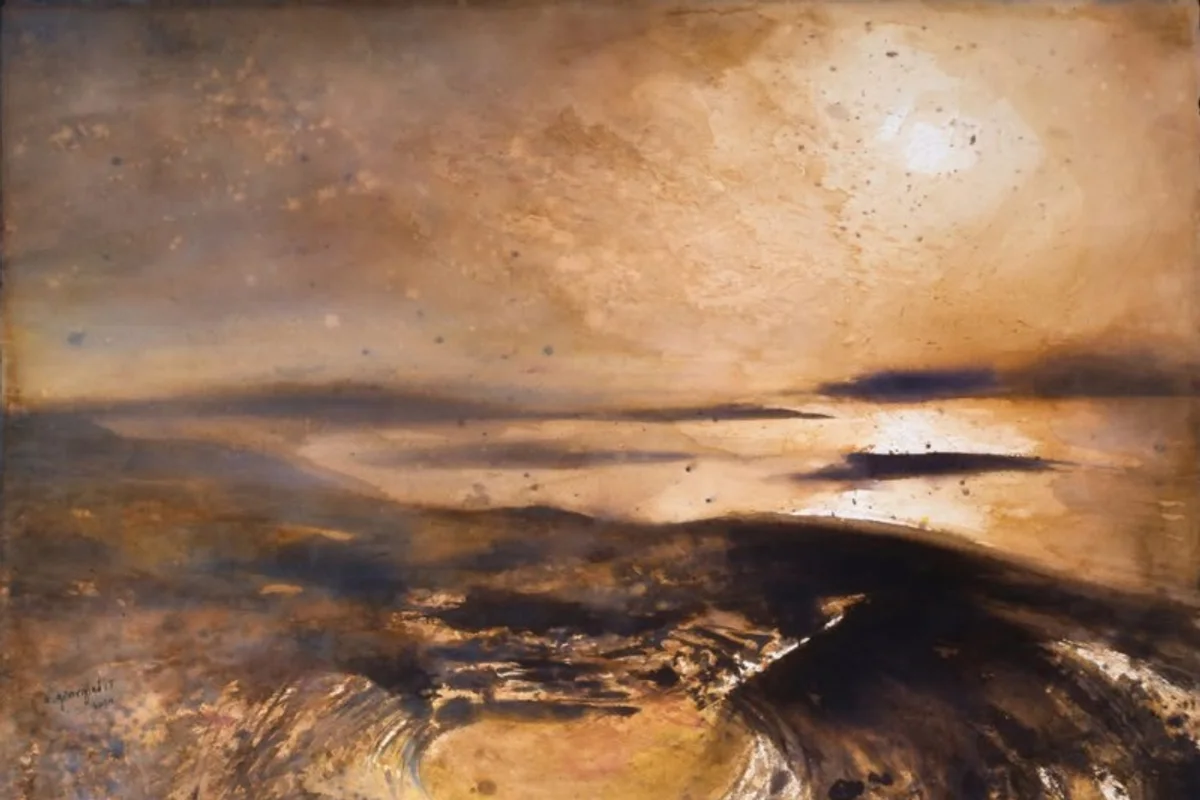 Official artwork for Andreas Georgiadis' Cavafy and Delos exhibition