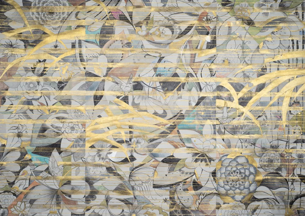 Artwork from Elisavet Chelidoni's Becoming With exhibition in Mykonos