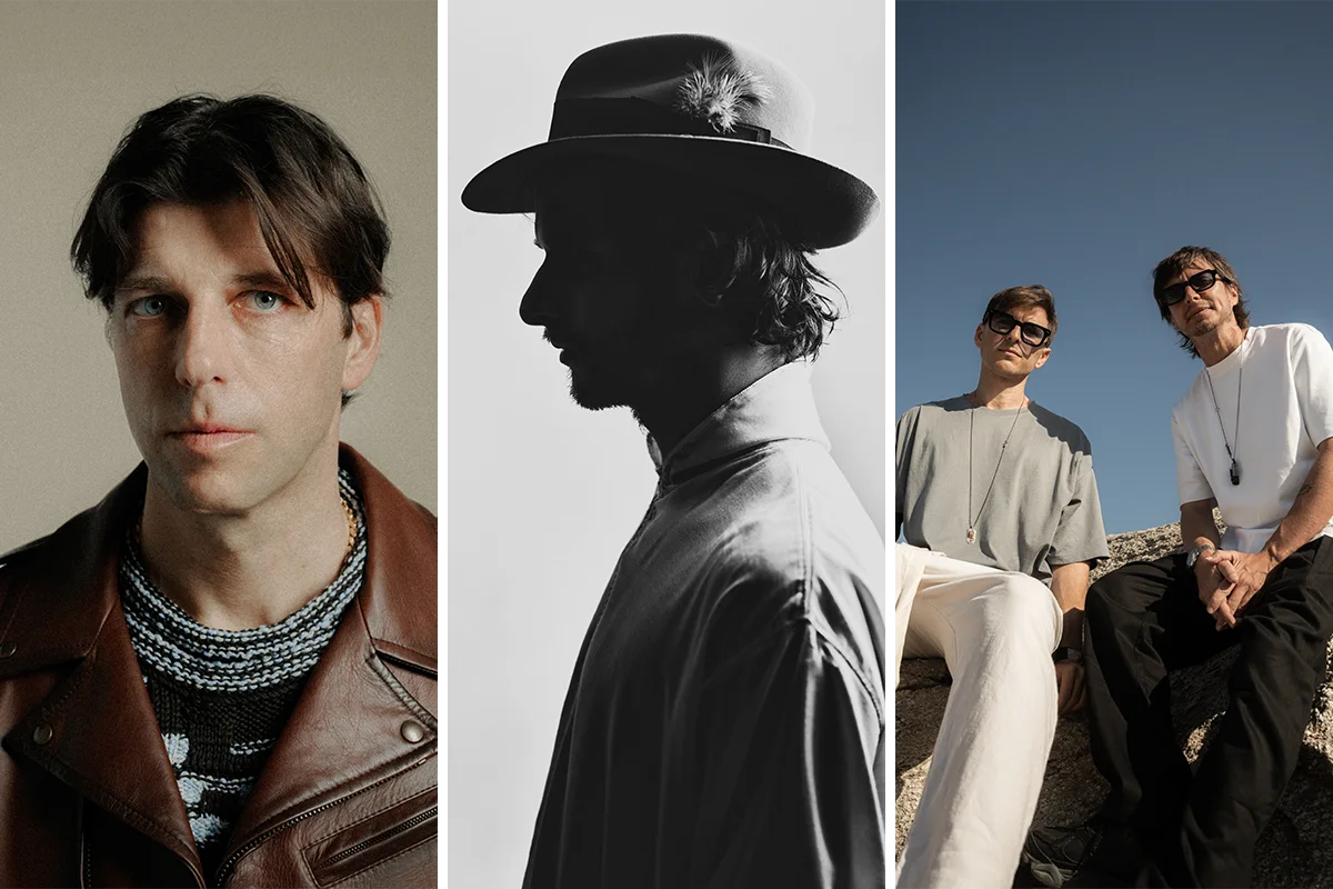 Official portraits of Dixon, Satori and PAAX for their Scorpios Mykonos programme