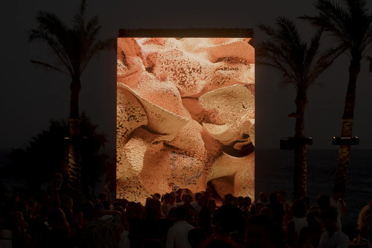 Official Scorpios Encounters installation view in Mykonos