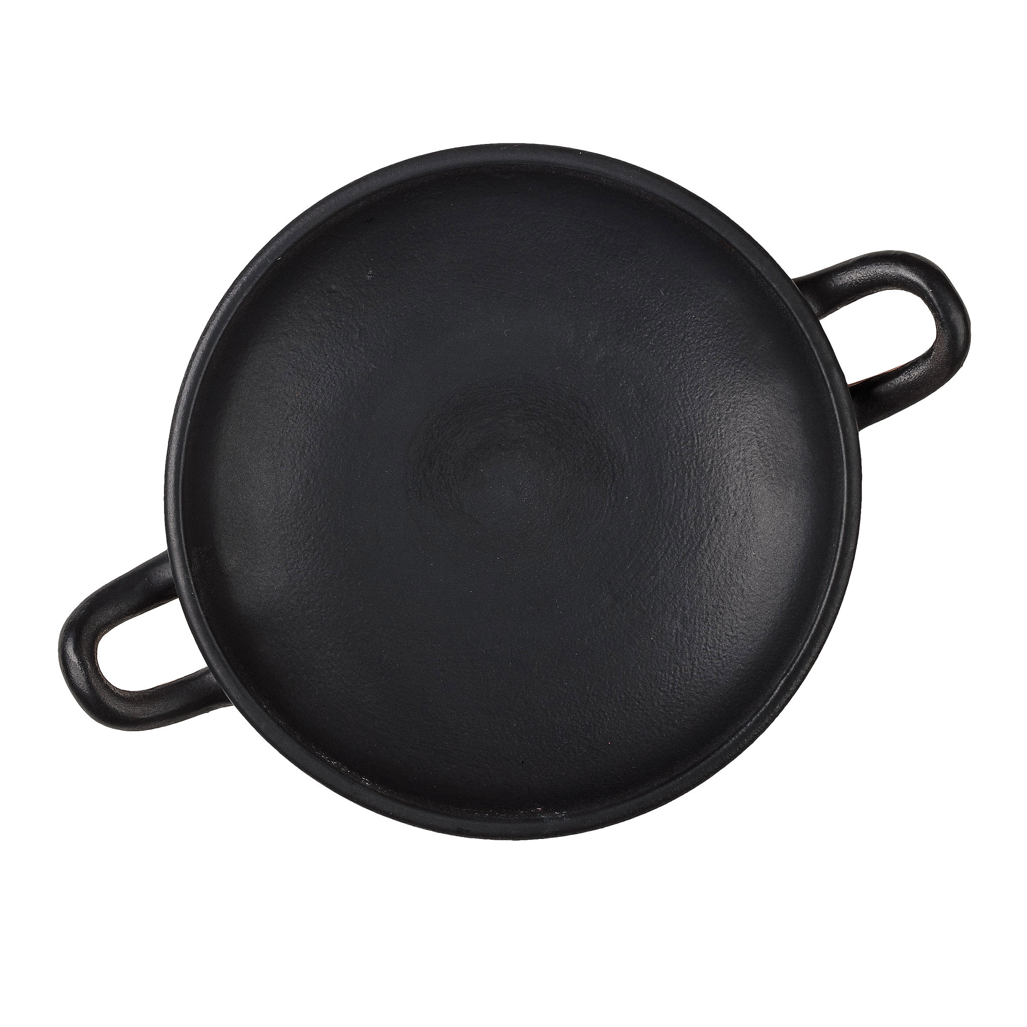 Black small kylix shown from above, Archaeopolis Objects archive