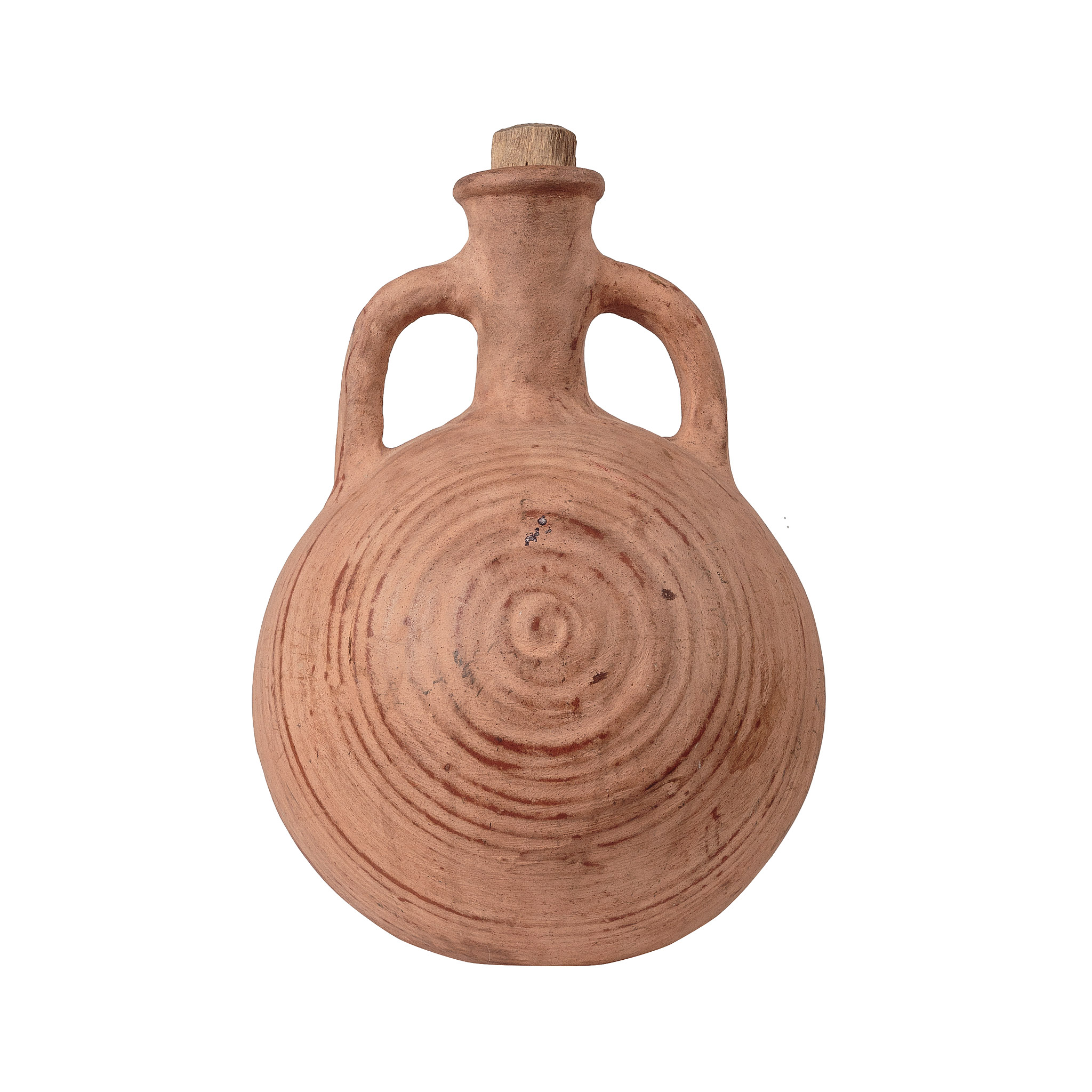 Terracotta pottery flask with looped handle, Archaeopolis Objects archive