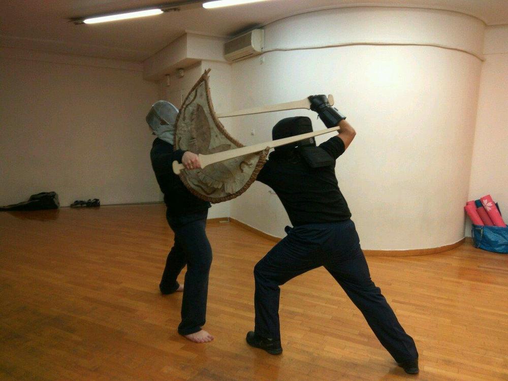 Shield Sword Contact | Athens Hoplites Project Close paired exercise combining shield defence and sword control