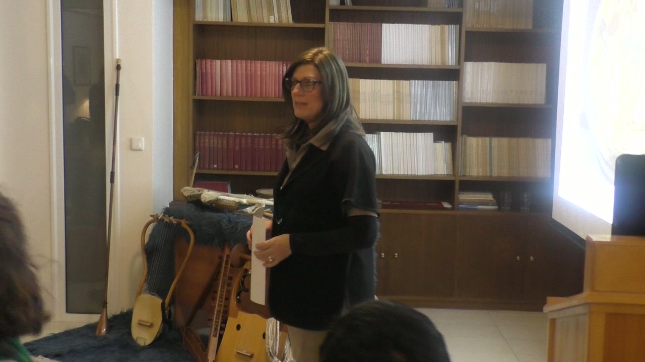 The AAIA music programme introduced beside reconstructed string and wind instruments in the Institute’s library