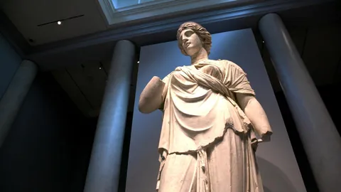 Open Studio Greek and Roman Galleries episode thumbnail showing a museum statue