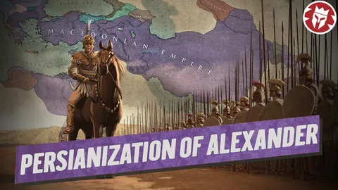 Kings and Generals Persianization of Alexander cover with mounted leader and infantry